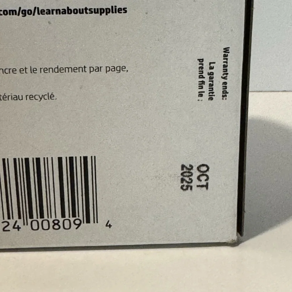 Genuine HP 67 XL Black & 67 Tri-Color Ink Catridges 2 Pack 3YP30AN (10/2025)